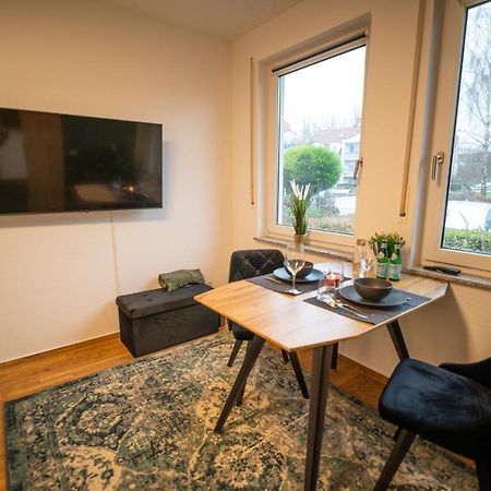Luxuriöses Studioapartment - Netflix&Küche Magdeburg Dış mekan fotoğraf