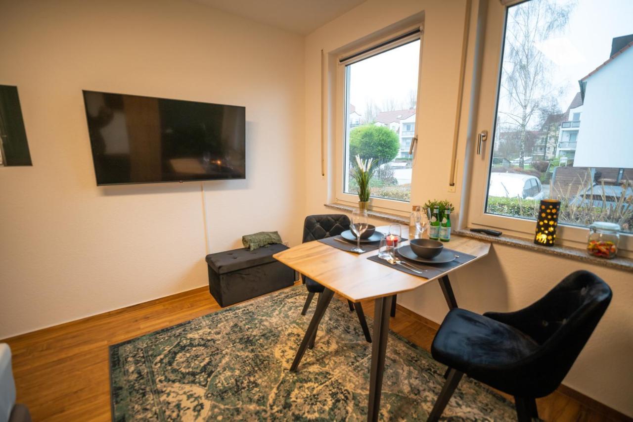 Luxuriöses Studioapartment - Netflix&Küche Magdeburg Dış mekan fotoğraf